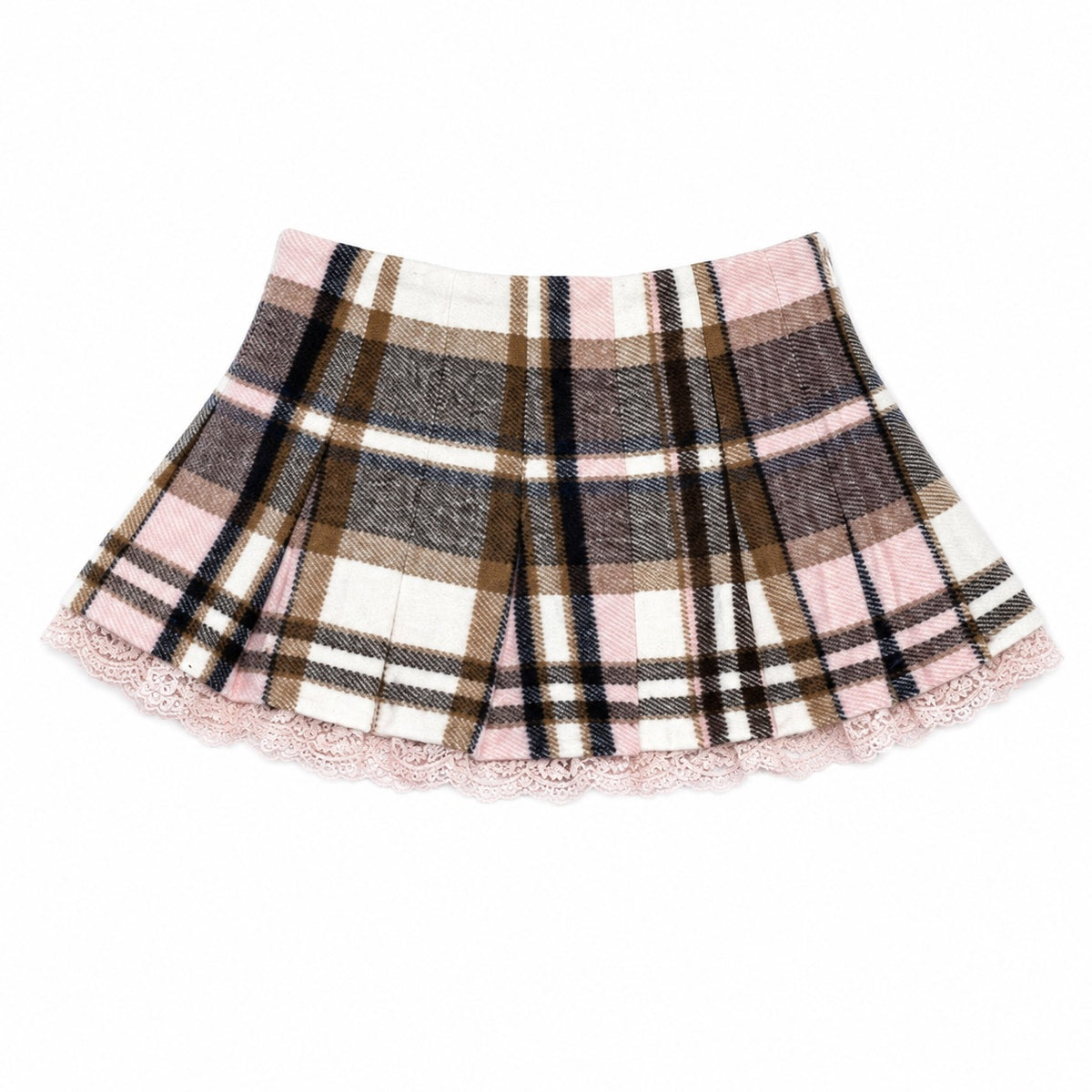 Katie J NYC Elicia Plaid Skirt