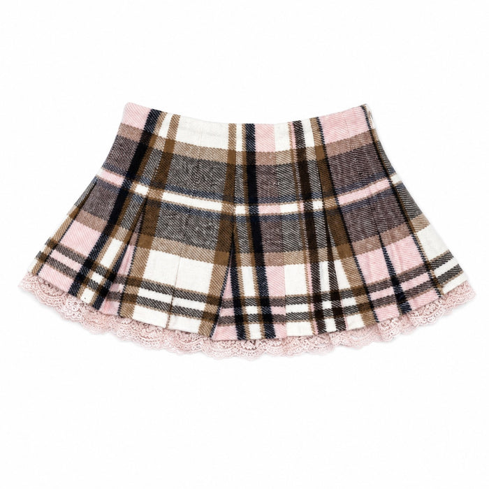 Katie J NYC Elicia Plaid Skirt
