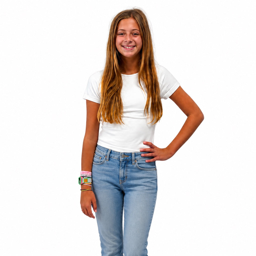 Nikibiki Jersey Crew Neck Crop Tee