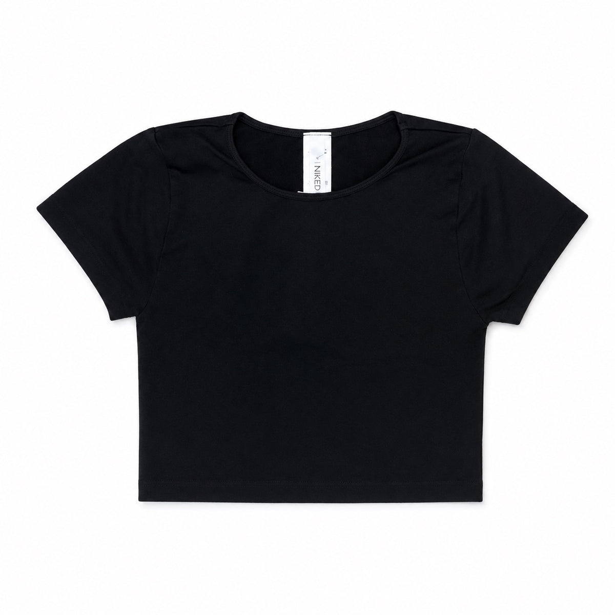 Nikibiki Jersey Crew Neck Crop Tee