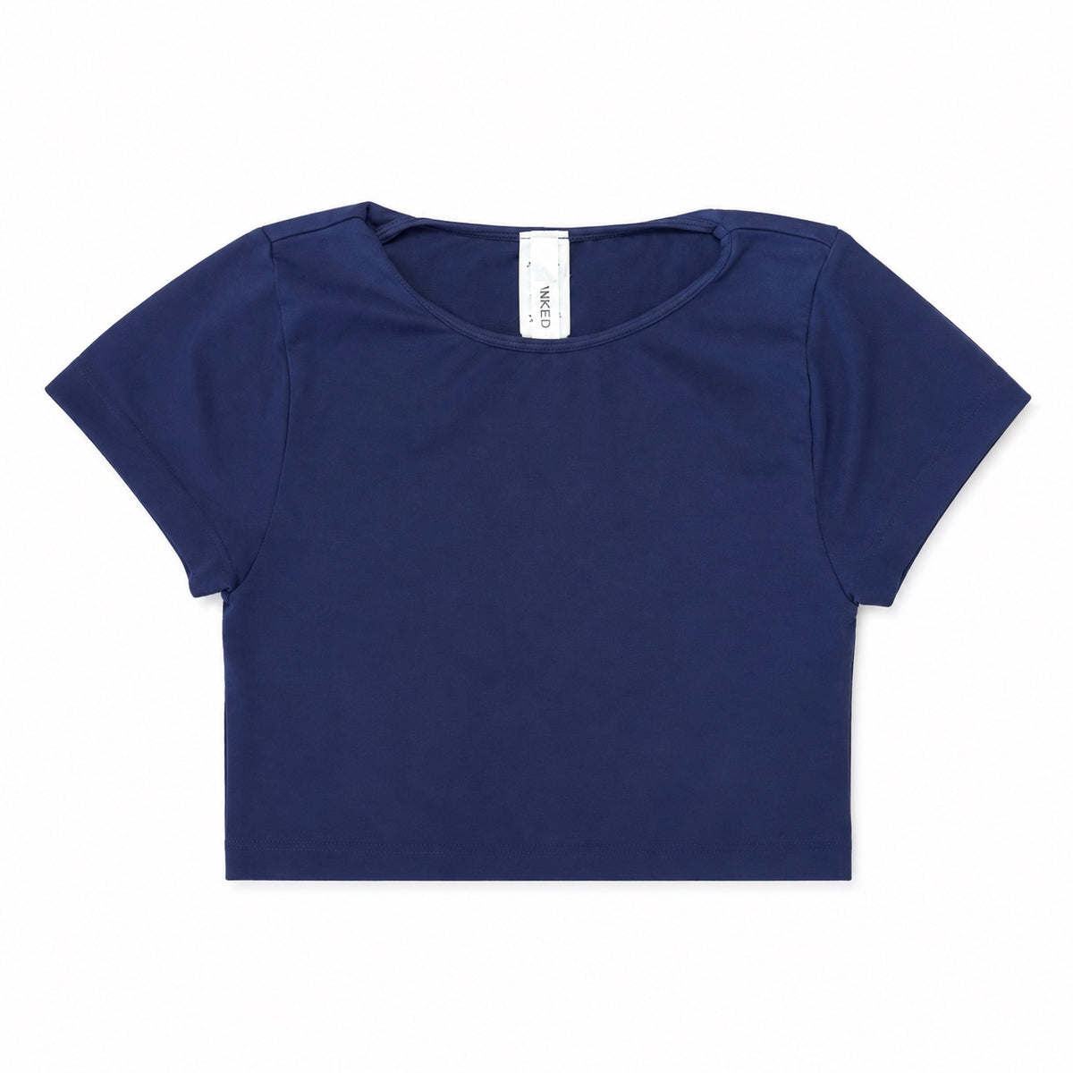 Nikibiki Jersey Crew Neck Crop Tee
