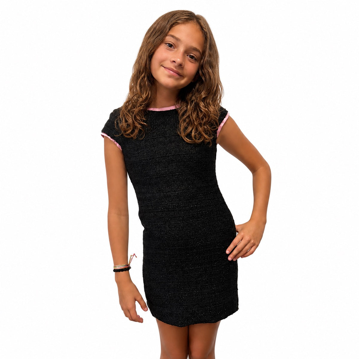 Gold Rush NYC Tweed Dress
